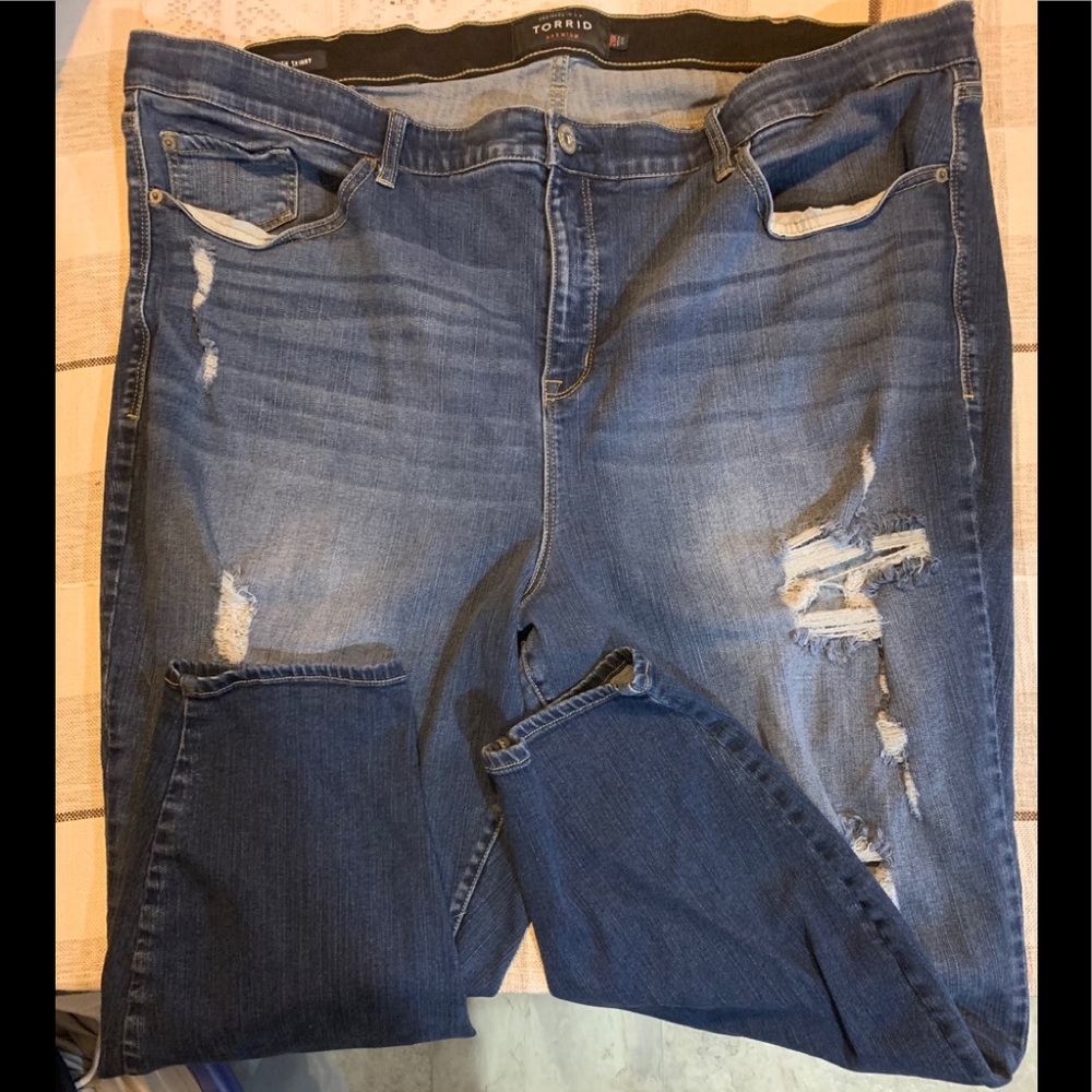 Torrid Plus Size Sky High Skinny Jeans